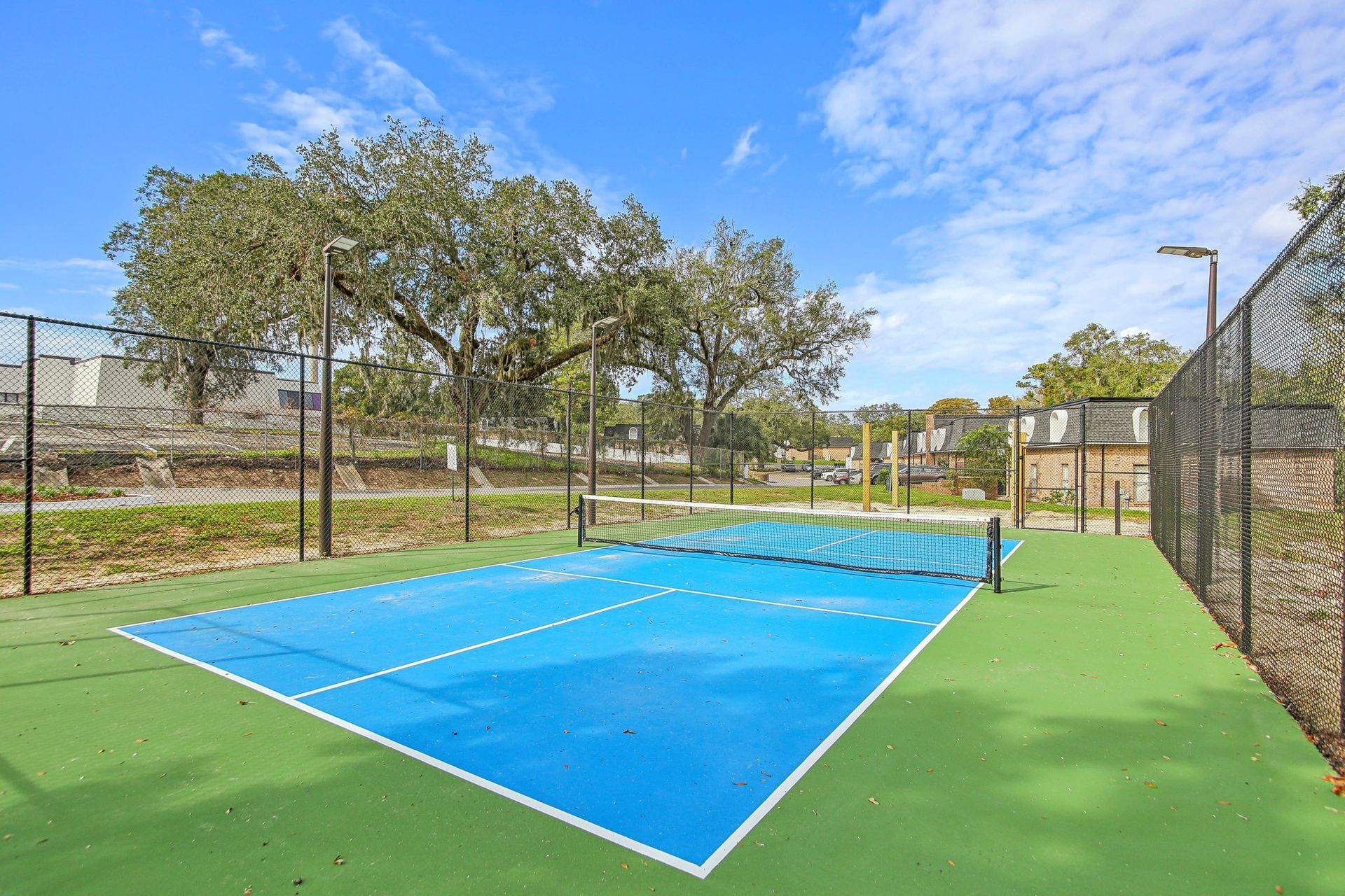 Pickleball court
